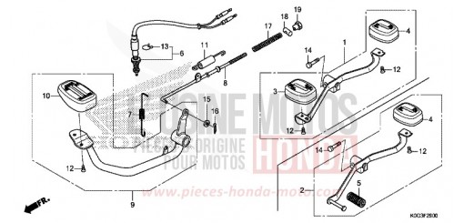 PEDALE C125AK de 2019